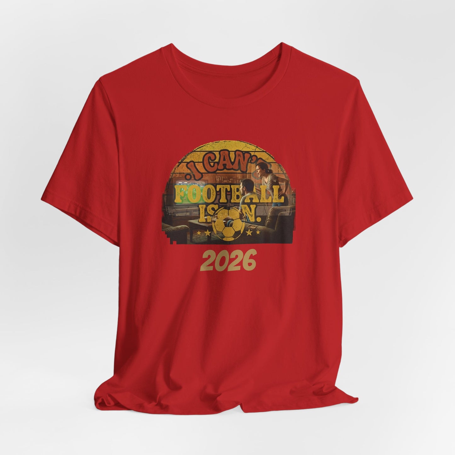 Fußball ist Leben T-Shirt | Retro Helm Grafik Tee