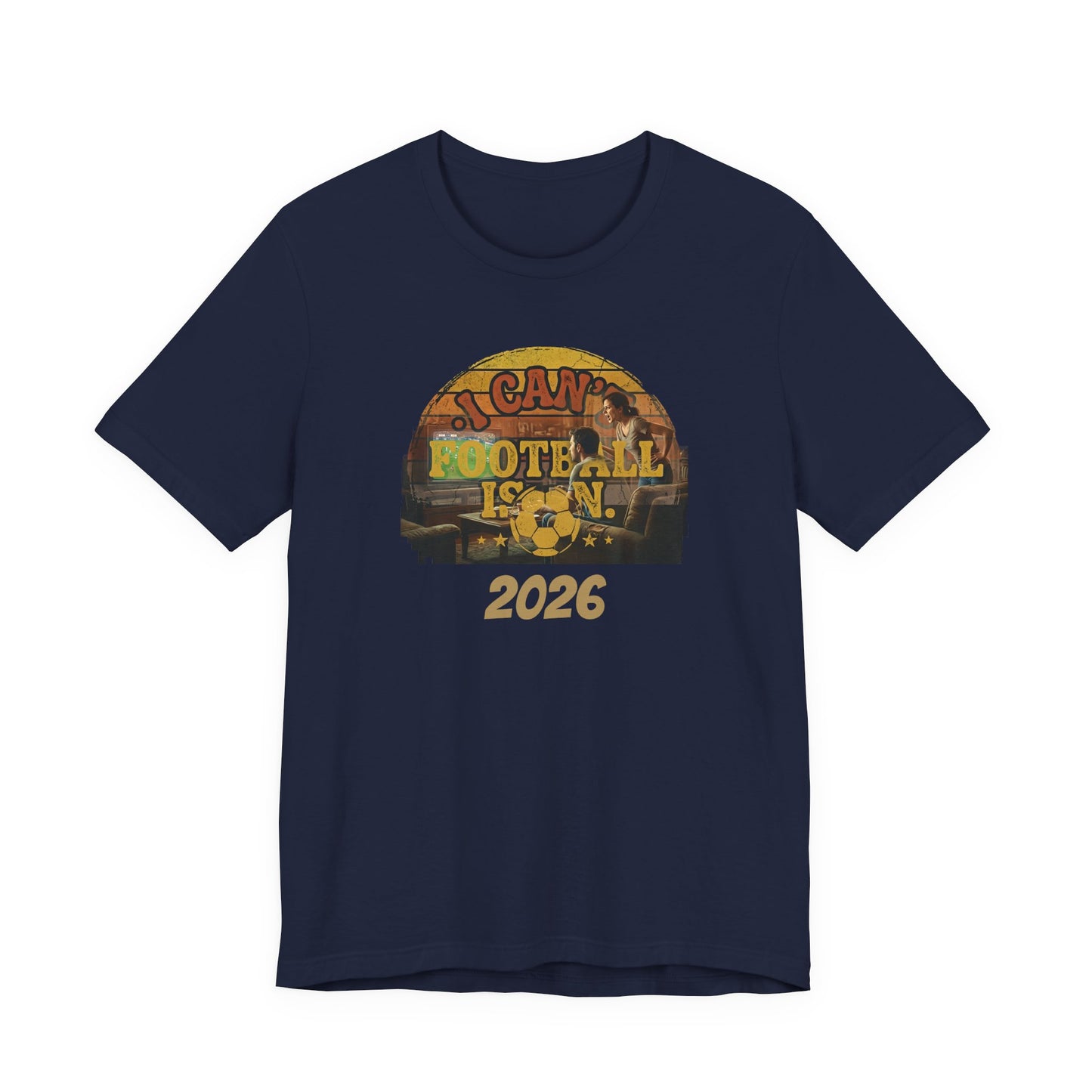 Fußball ist Leben T-Shirt | Retro Helm Grafik Tee