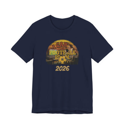 Fußball ist Leben T-Shirt | Retro Helm Grafik Tee
