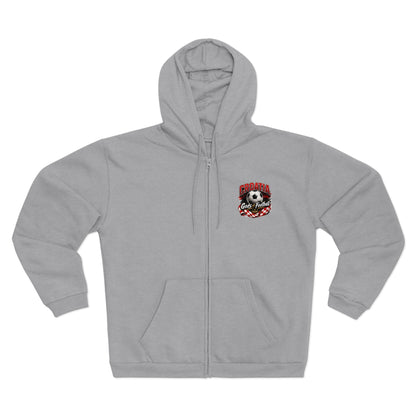 Kroatien Götter des Fußballs Zip-Hoodie | Fußball Kapuzenjacke