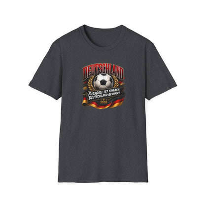 Deutschland Fußball T-Shirt | Fußball ist einfach, Deutschland gewinnt