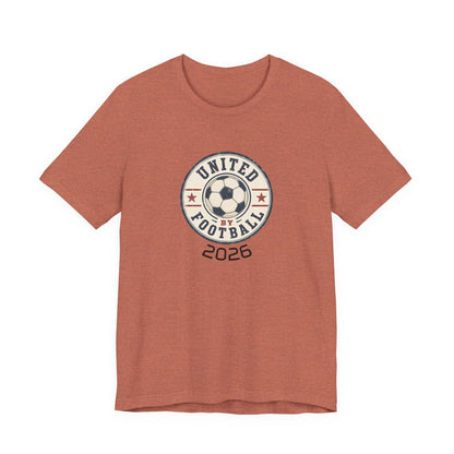 United By Football 2026 T-Shirt | Fußball verbindet Nationen Tee