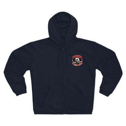 Kroatien Götter des Fußballs Zip-Hoodie | Fußball Kapuzenjacke