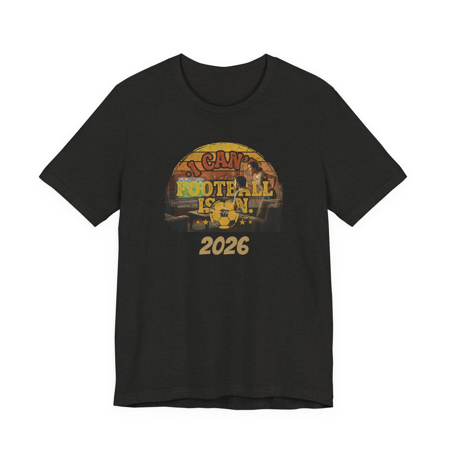 Fußball ist Leben T-Shirt | Retro Helm Grafik Tee