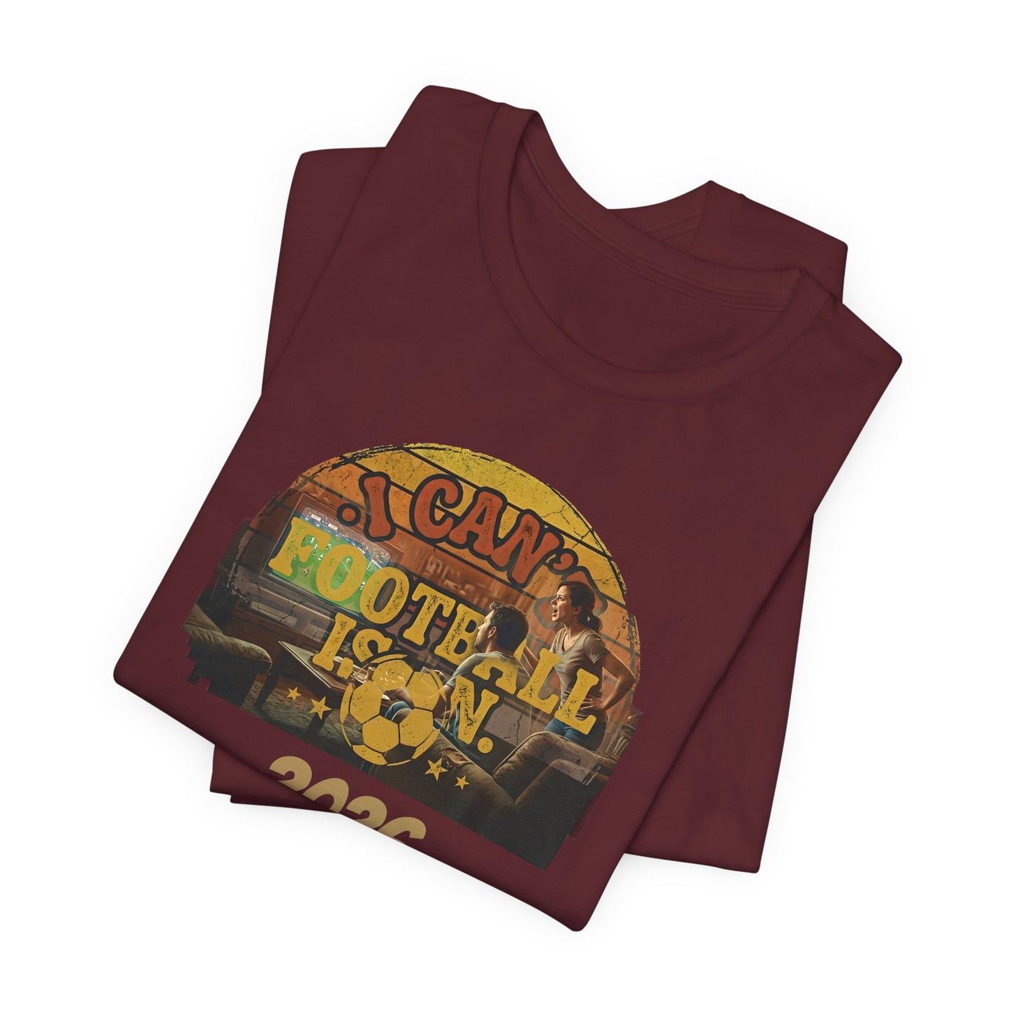 Fußball ist Leben T-Shirt | Retro Helm Grafik Tee