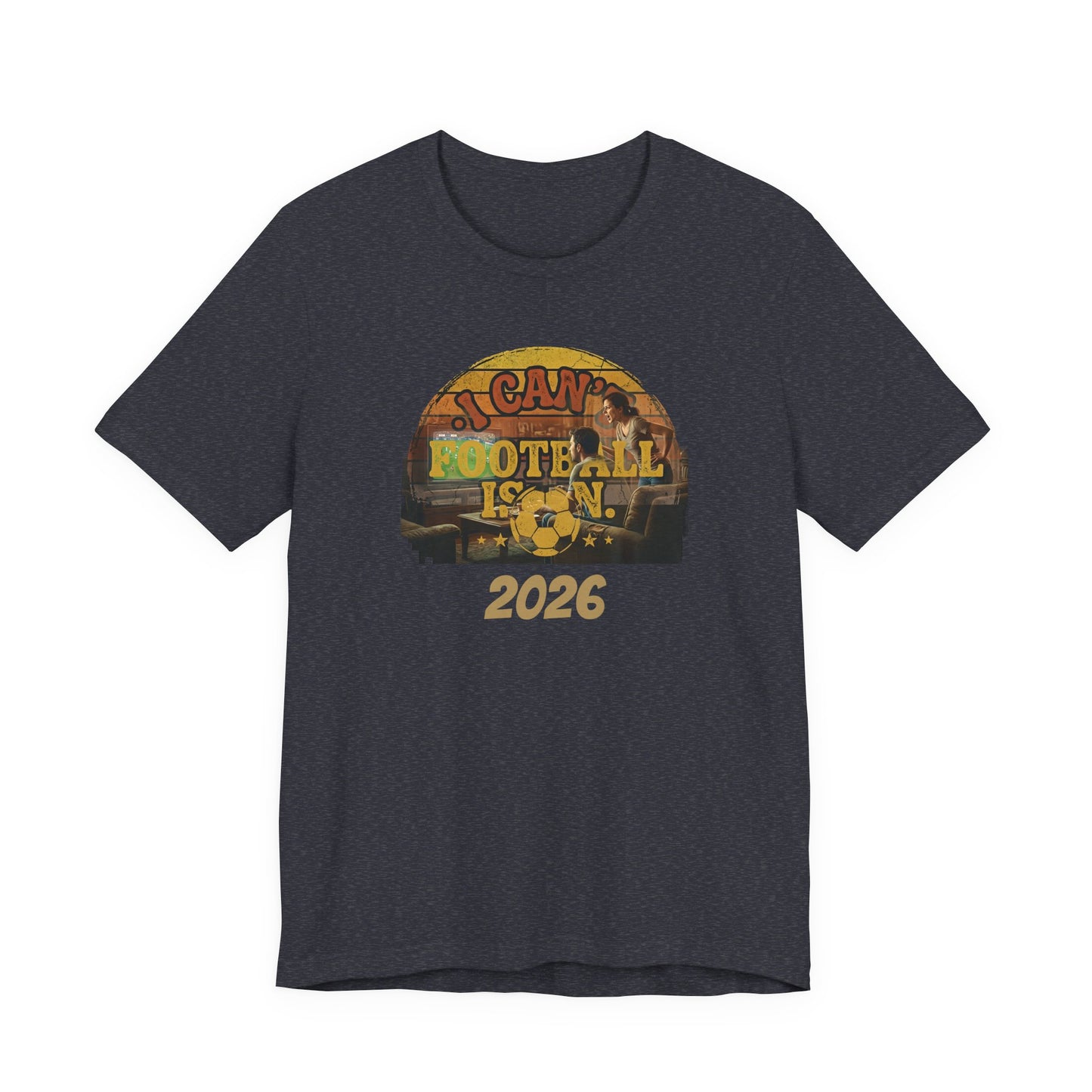 Fußball ist Leben T-Shirt | Retro Helm Grafik Tee