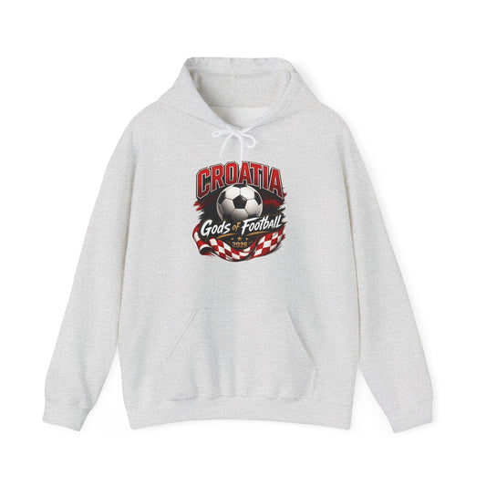 Kroatien Fußball Hoodie | Schachbrett Wappen Kapuzenpullover