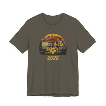 Fußball ist Leben T-Shirt | Retro Helm Grafik Tee