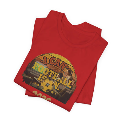 Fußball ist Leben T-Shirt | Retro Helm Grafik Tee