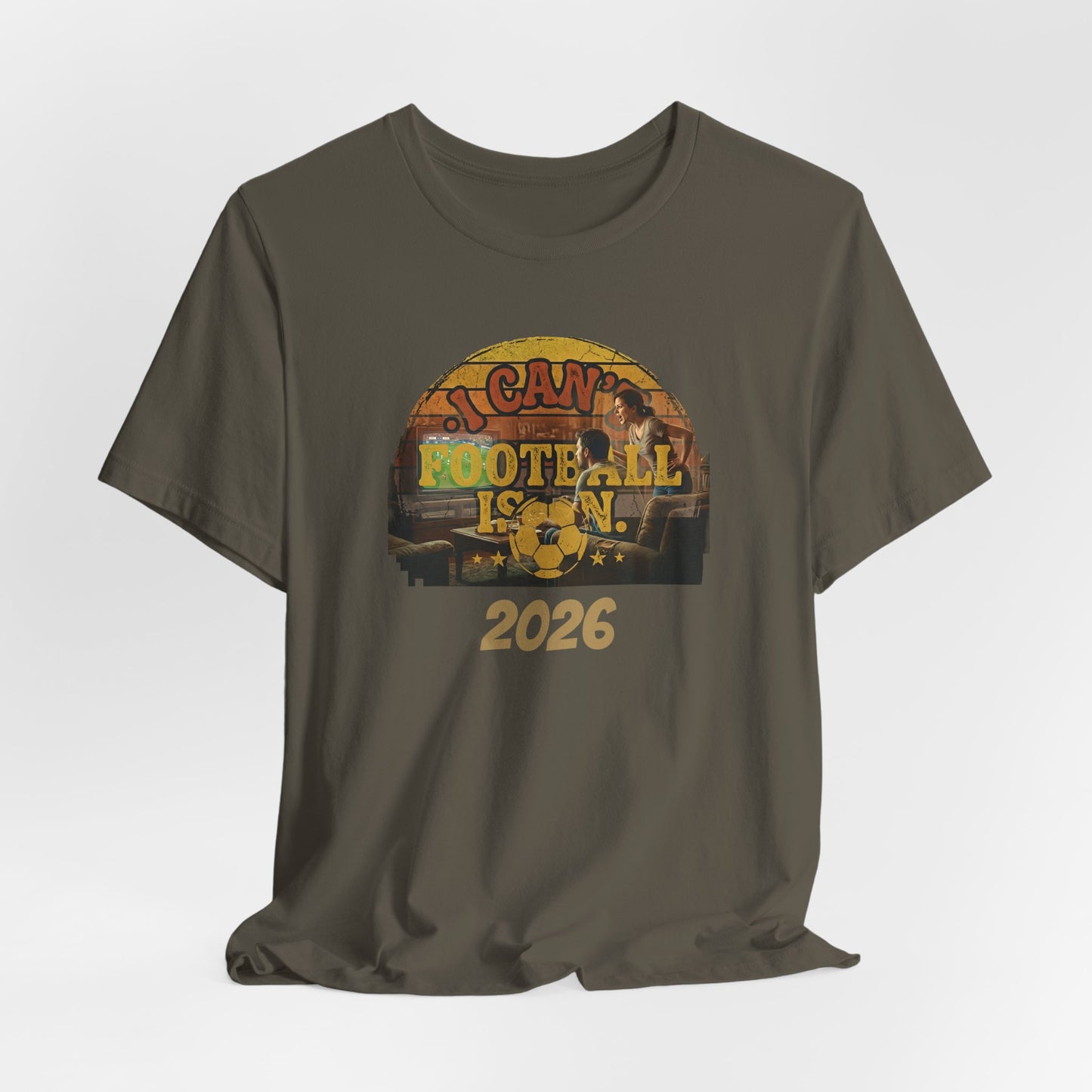 Fußball ist Leben T-Shirt | Retro Helm Grafik Tee