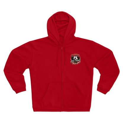 Kroatien Götter des Fußballs Zip-Hoodie | Fußball Kapuzenjacke