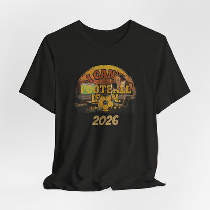Fußball ist Leben T-Shirt | Retro Helm Grafik Tee