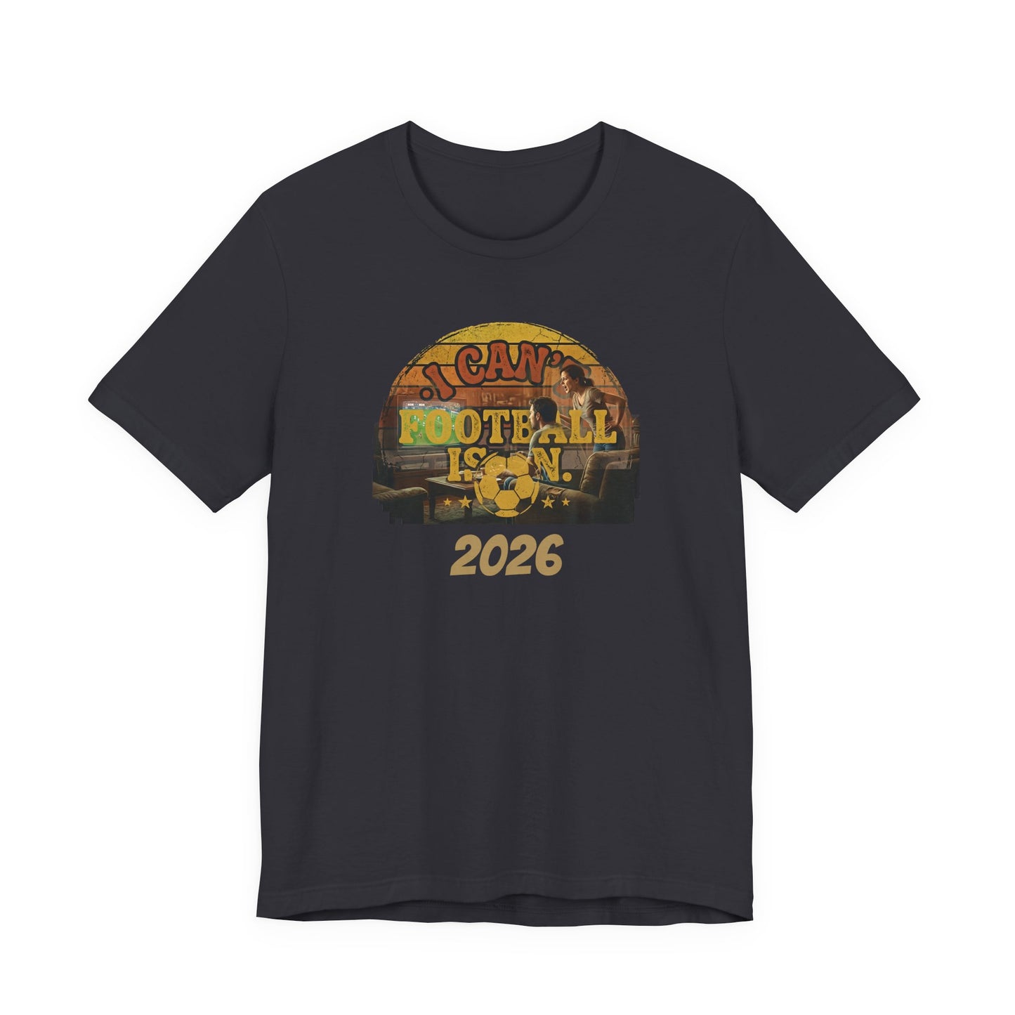 Fußball ist Leben T-Shirt | Retro Helm Grafik Tee