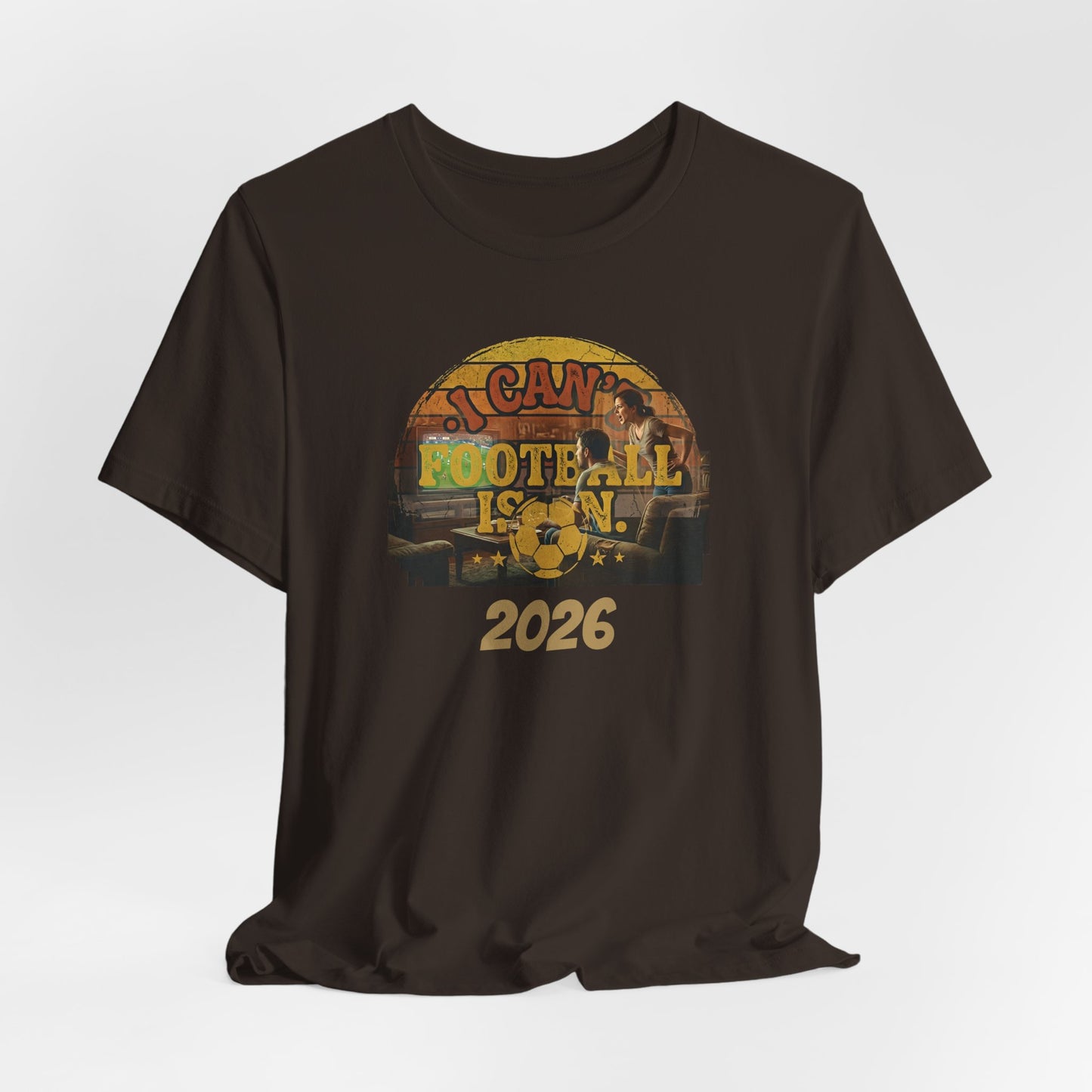 Fußball ist Leben T-Shirt | Retro Helm Grafik Tee