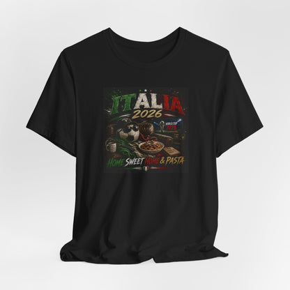 Italia 2026 Pasta-Schüssel T-Shirt | Lustiges Italien Fußball Grafik Tee