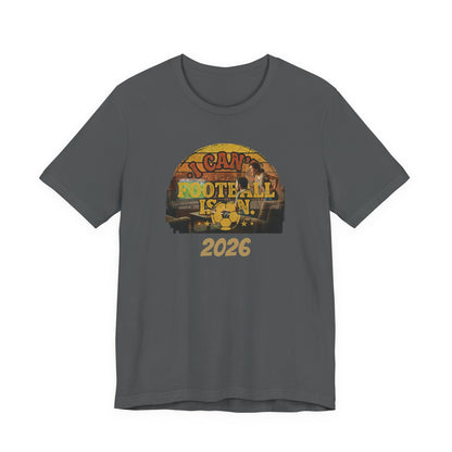 Fußball ist Leben T-Shirt | Retro Helm Grafik Tee