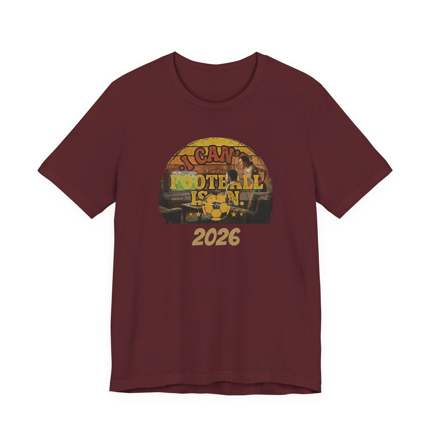 Fußball ist Leben T-Shirt | Retro Helm Grafik Tee