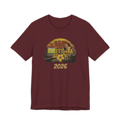 Fußball ist Leben T-Shirt | Retro Helm Grafik Tee