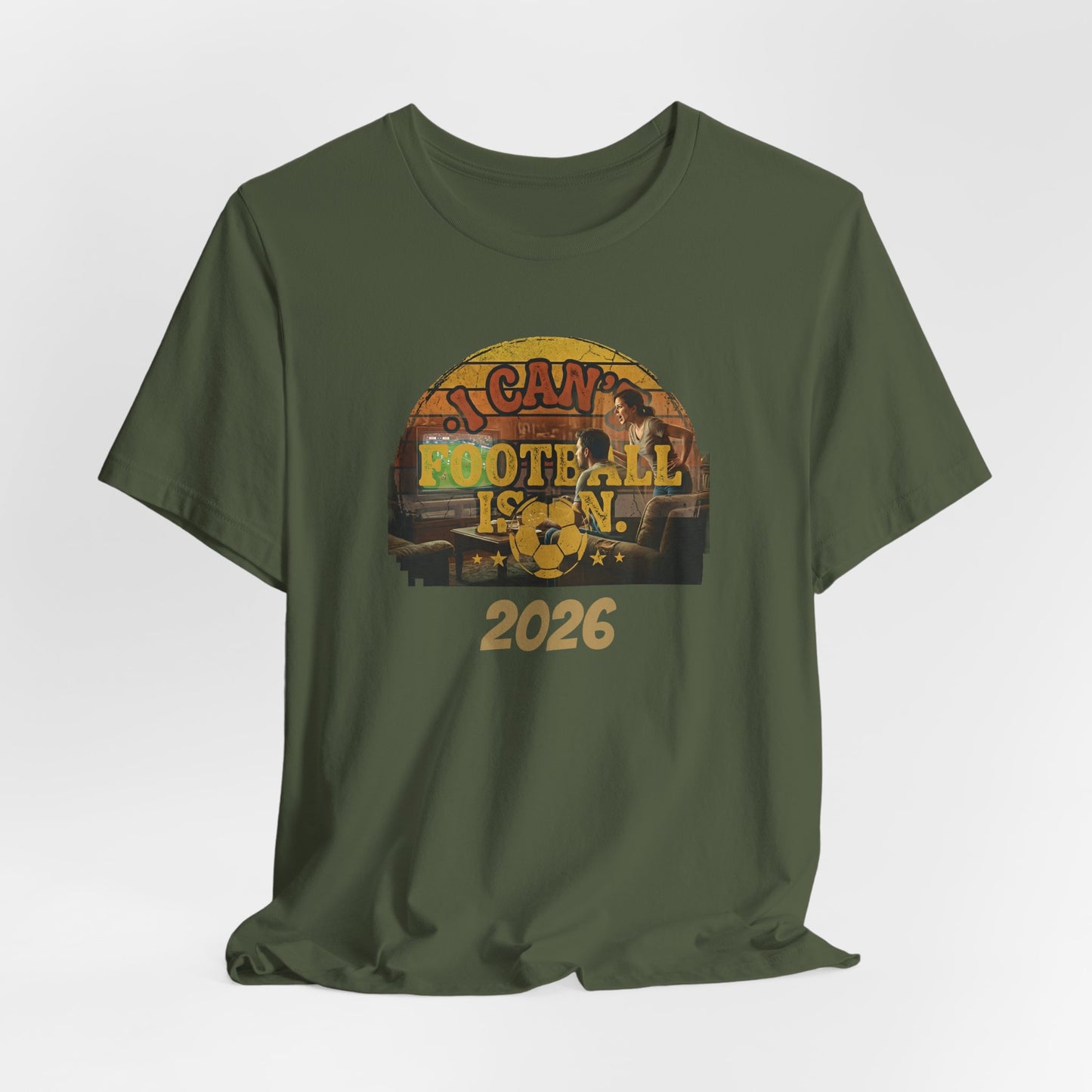 Fußball ist Leben T-Shirt | Retro Helm Grafik Tee