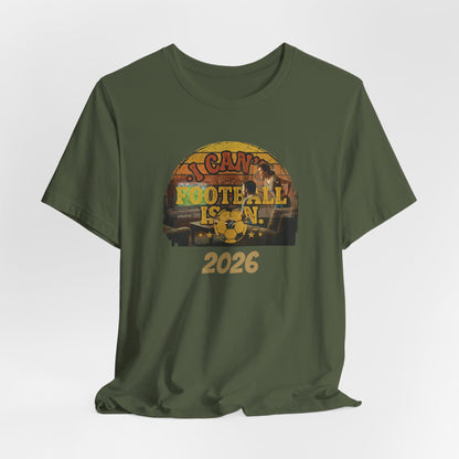 Fußball ist Leben T-Shirt | Retro Helm Grafik Tee