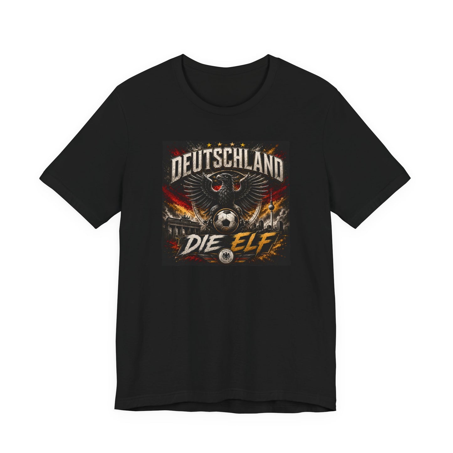 Deutschland Die Elf T-Shirt | Deutscher Adler Fußball Grafik Tee