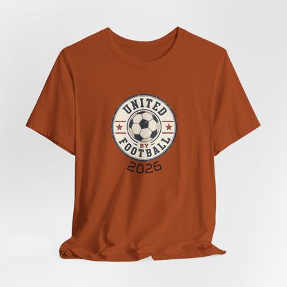 United By Football 2026 T-Shirt | Fußball verbindet Nationen Tee